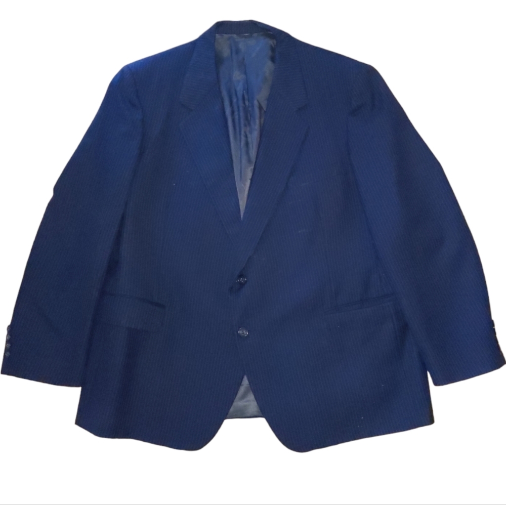 EUC Union Navy Pin Stripe Blazer
